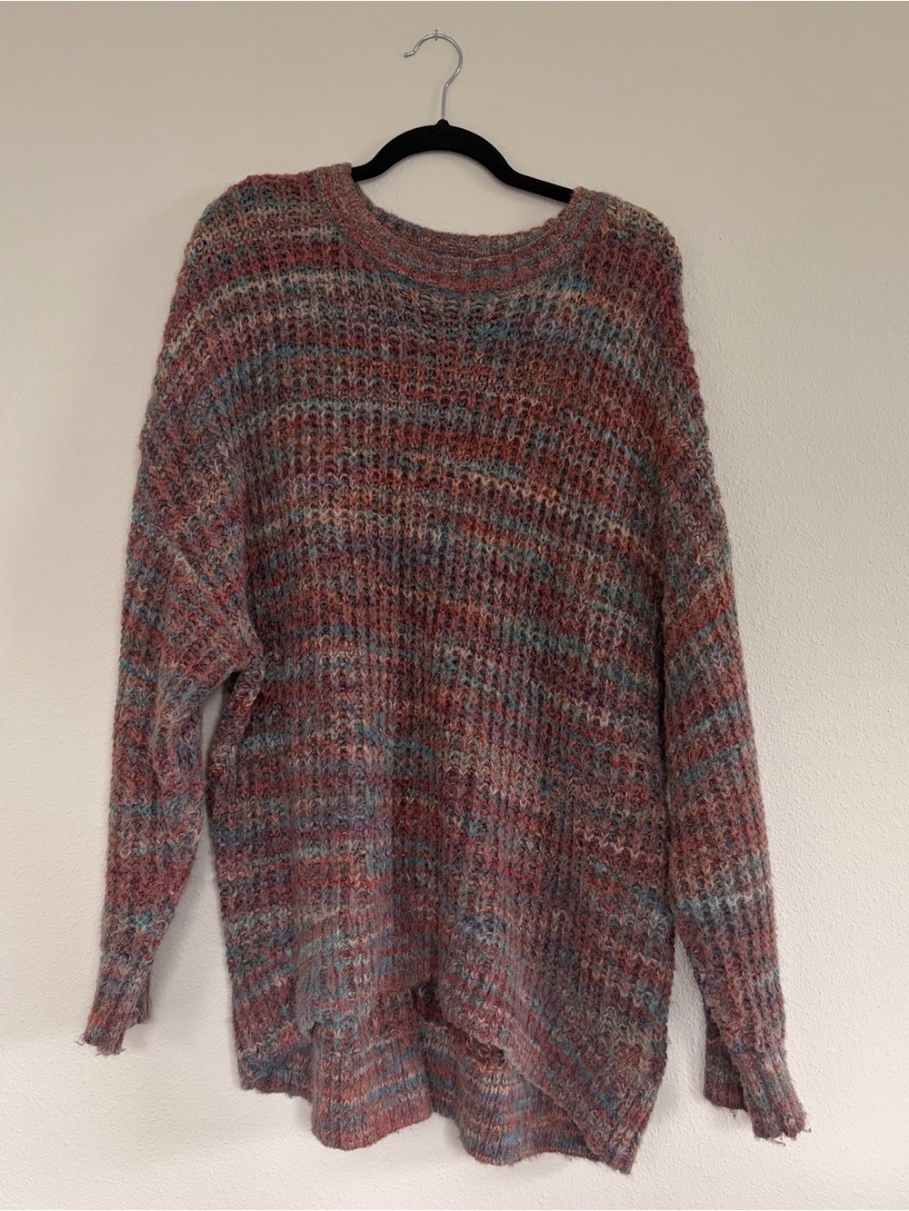 Old Navy Women’s Multicolor Knit Tunic Sweater